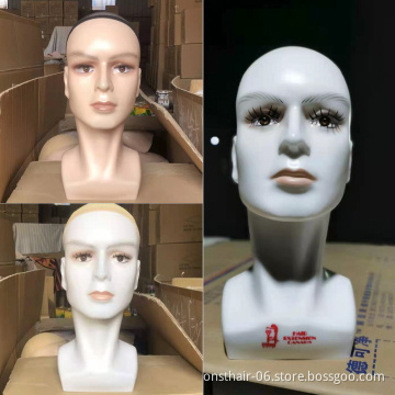 Full Body Female Adjustable Tailor Mannequin Head  Model Hat Wig Glasses Convenient Prop Display With Shoulders Smiling